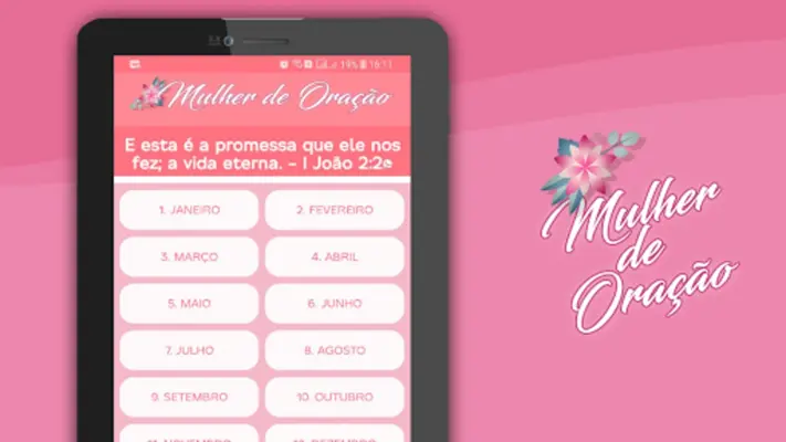 Mulher de Oração android App screenshot 3