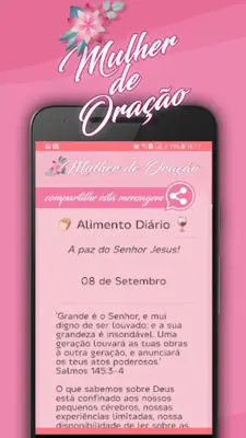 Mulher de Oração android App screenshot 7